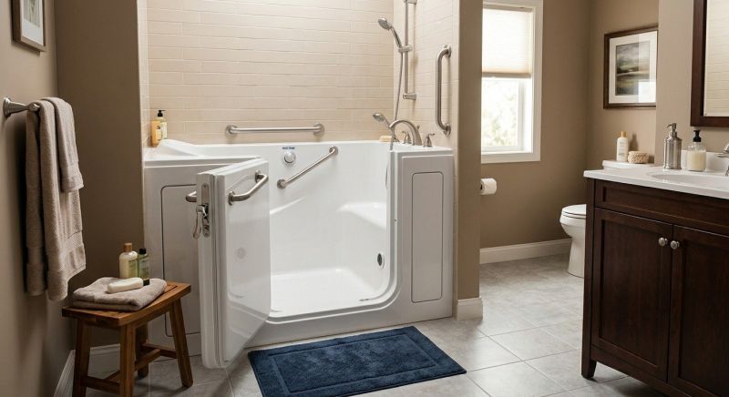 Accessible Tub Installation in Frederick, MD