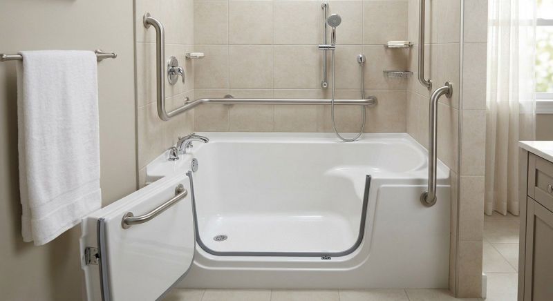 Elderly Bathtub Installation in Howard County, MD