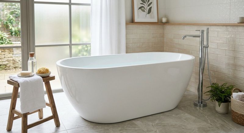 Freestanding Tub Installation in Lancaster County, PA