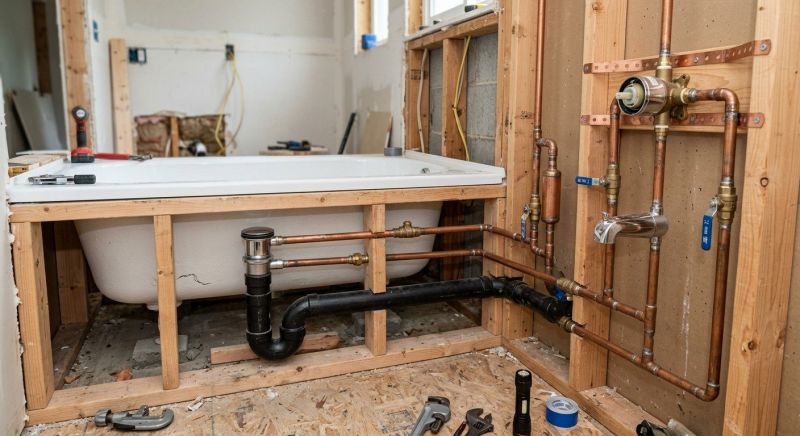 Large Bathtub Installation in Greenwich, CT