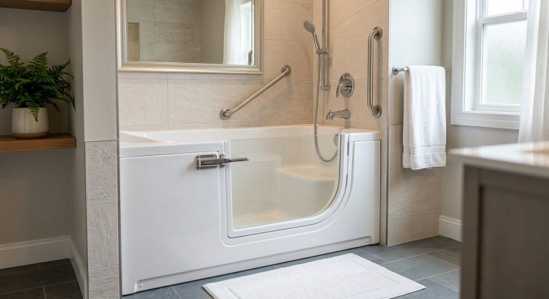 Step In Tub Installation in Bergen County, NJ